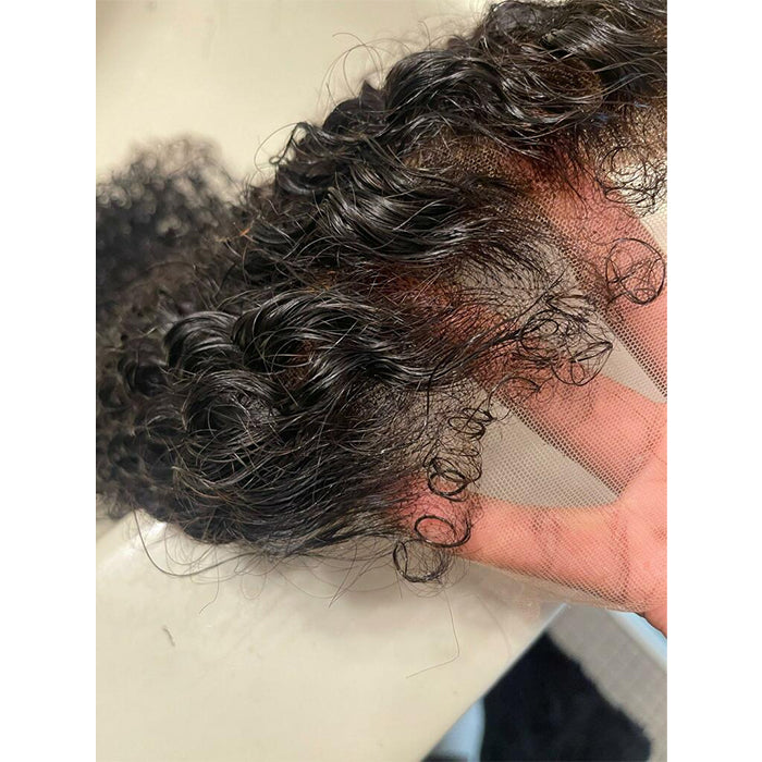 Real Show |4C Edge Hairline | Curly Wig | Frontal/Closure HD Lace Or Glueless (14-32'')