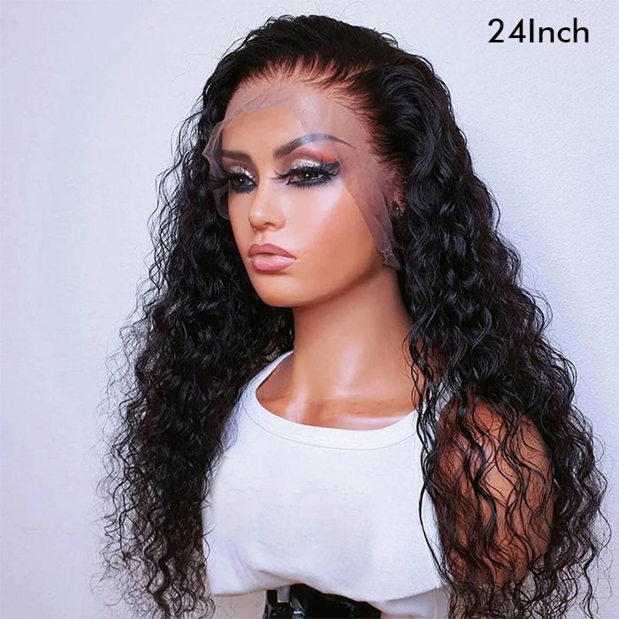 Real Show |Water Wave Wig |  Frontal/Closure HD Lace Or Glueless (10-32'')
