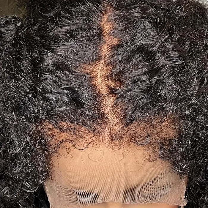 Real Show |4C Edge Hairline | Curly Wig | Frontal/Closure HD Lace Or Glueless (14-32'')