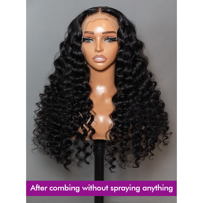 Custom High Density | Loose Deep Wave Lace Wig | Closure/Frontal