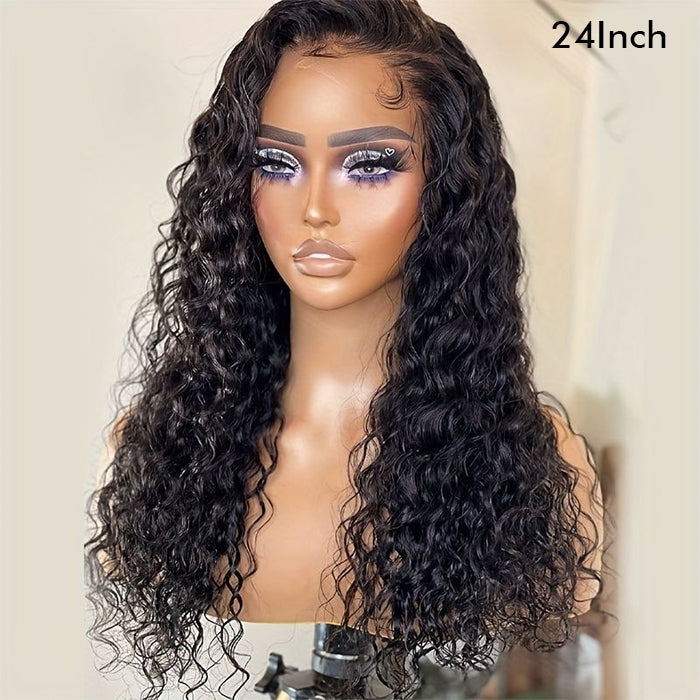 Real Show |Water Wave Wig |  Frontal/Closure HD Lace Or Glueless (10-32'')