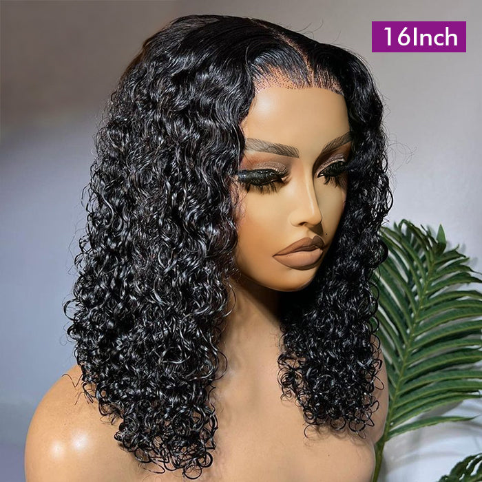 Wholesale Price | 16'' Water Wave Wig | Glueless Frontal 13*4 Lace