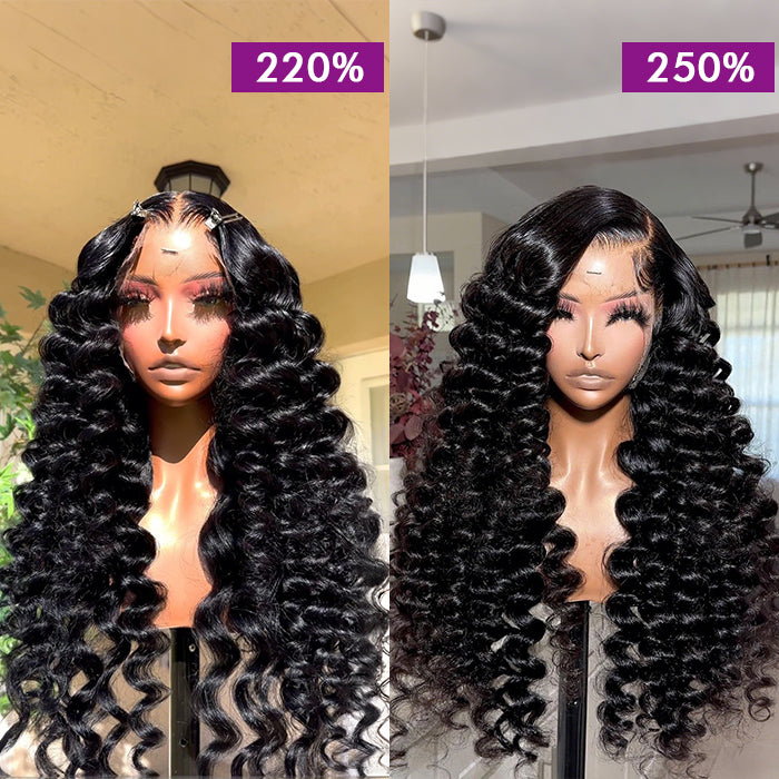 Custom High Density | Loose Deep Wave Lace Wig | Closure/Frontal
