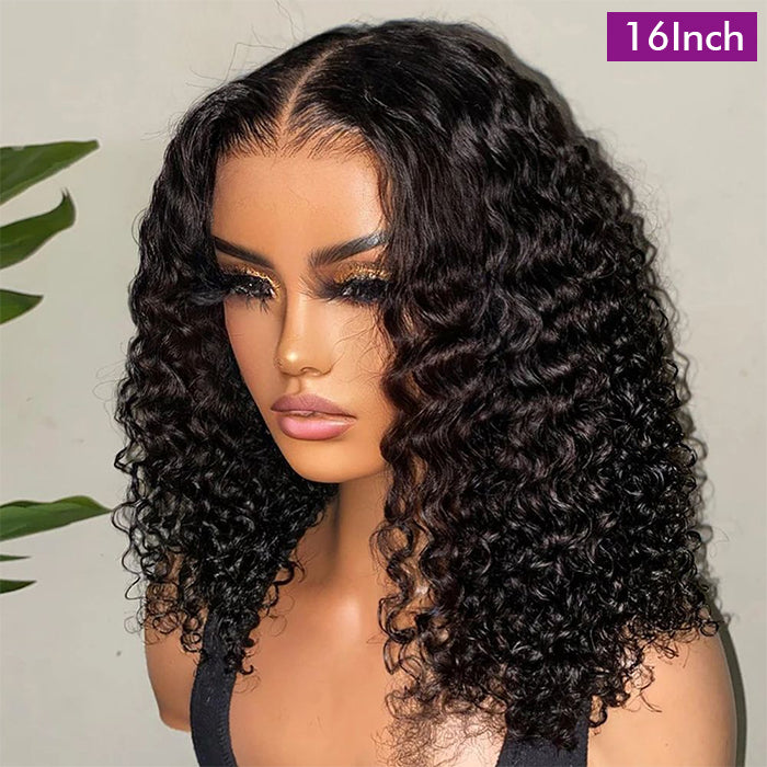 Wholesale Price | 16'' Deep Wave Wig | Glueless Frontal 13*4 Lace