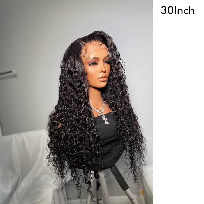 Real Show |Water Wave Wig |  Frontal/Closure HD Lace Or Glueless (10-32'')