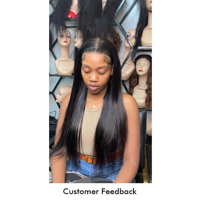 Real Show | Straight Wig |  Frontal/Closure HD Lace Or Glueless (8-32'')