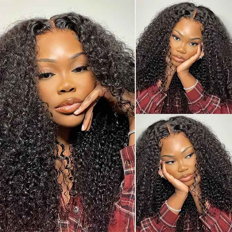 Curly 4x4 13x4 HD Skin Melt Lace Frontal Wigs