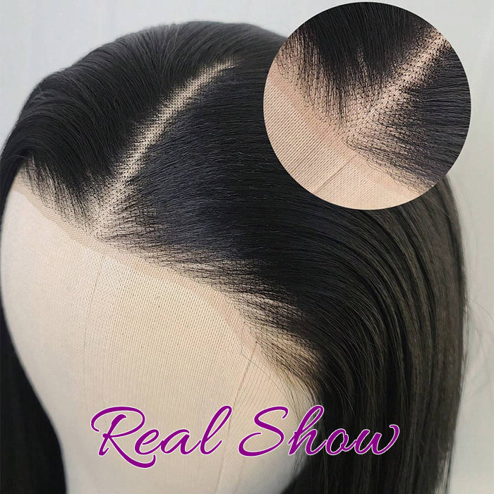 Influencer Show | 24''Straight Wig | Closure Wig 5×5 Lace