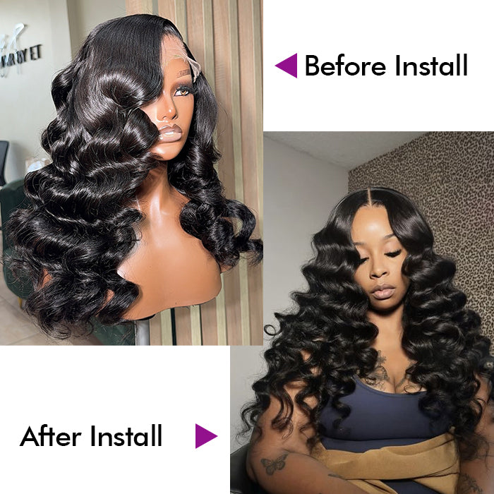 Custom High Density | Loose Wave Lace Wig | Closure/Frontal