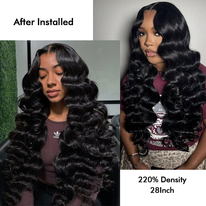 Custom High Density | Loose Wave Lace Wig | Closure/Frontal