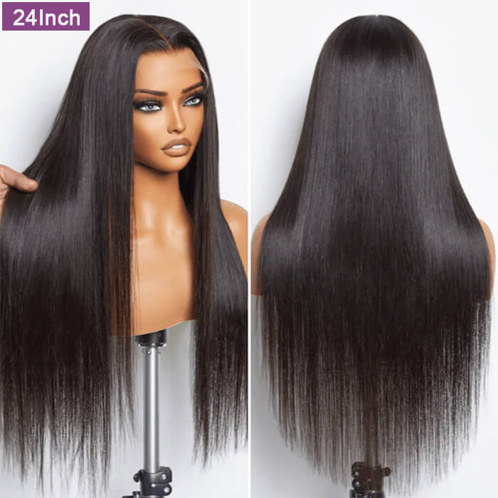 BOGO-Bone Straight 13x4 HD Lace Front Wig For Women Brazilian Hair