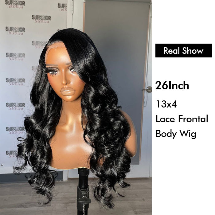 Wholesale Price | 26'' Body Wave Wig | Glueless Frontal 13*4 Lace