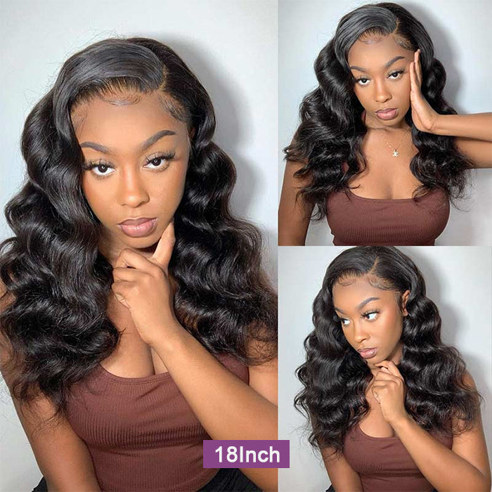 [18''=₵899] Pre-everything Glueless Loose Wave Wig 4x4 Closure Pre Cut Lace Wig