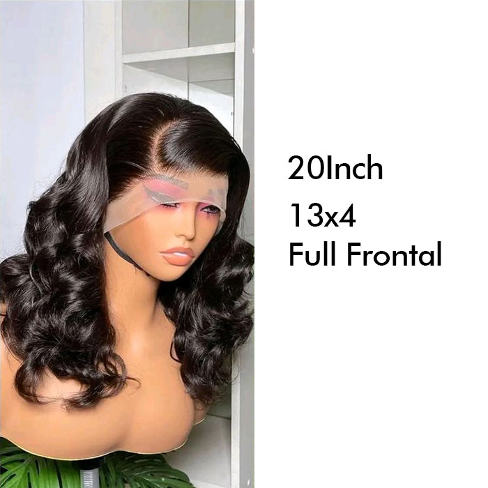Real Show | Bouncy Wavy Egg Curl Wig | Frontal/Closure HD Lace Or Glueless (12-32'')