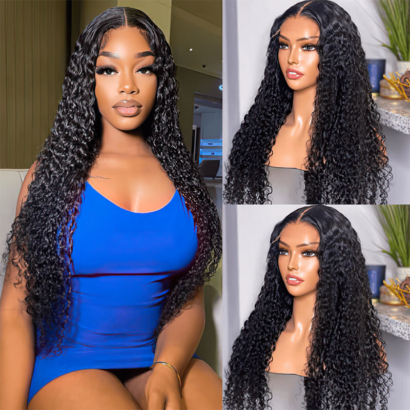 Jerry Curly HD Lace Front Wig 100% Human Hair For Black Women