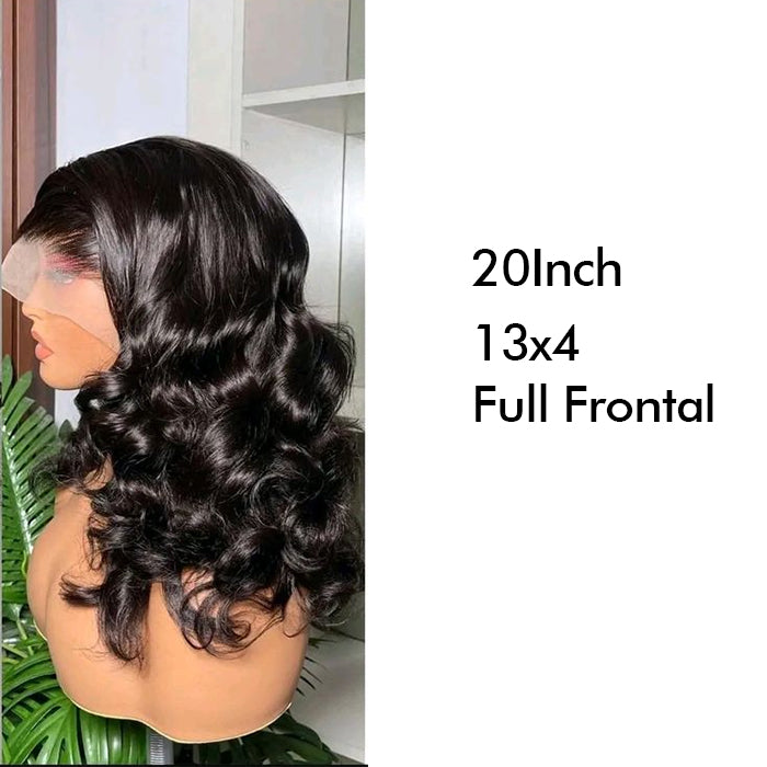 Real Show | Bouncy Wavy Egg Curl Wig | Frontal/Closure HD Lace Or Glueless (12-32'')