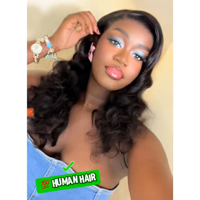 Influencer Show | 22''Body Wave Wig | Glueless Frontal Wig 13×4 Lace