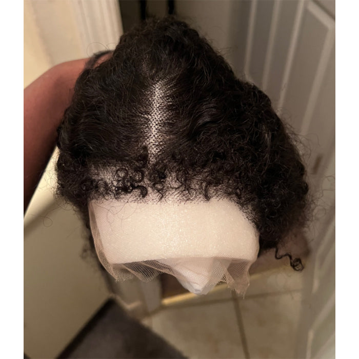 Real Show |4C Edge Hairline | Deep Wave Wig | Frontal/Closure HD Lace Or Glueless (14-32'')