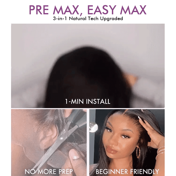 [12''=₵659] Silky Blunt Cut Glueless 4x4 Closure Shoulder Length Bob Wig