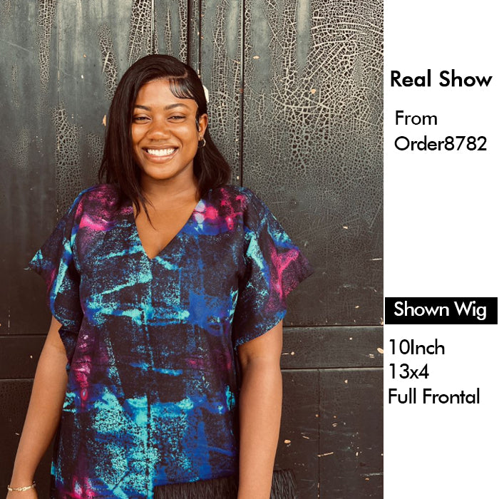 Real Show | Super Double Drawn Bob Wig | Frontal/Closure HD Lace Or Glueless (8-16'')