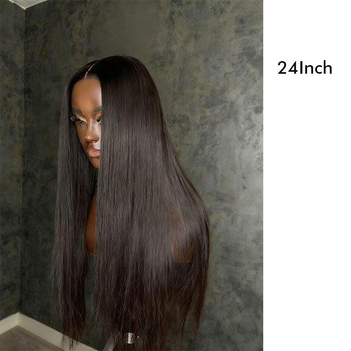 Wholesale Price | 24'' Straight Wig | Glueless Closure 5*5 Lace