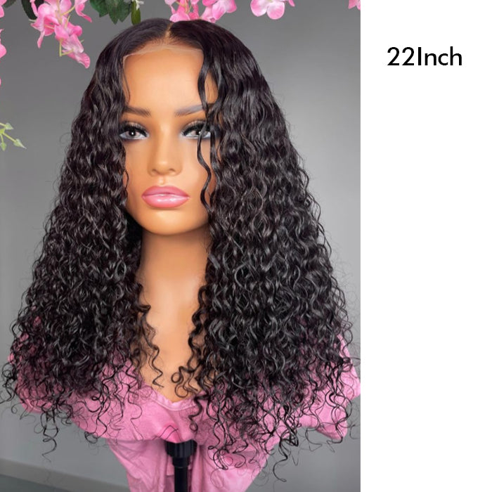 Real Show |Water Wave Wig |  Frontal/Closure HD Lace Glueless (14-32'')