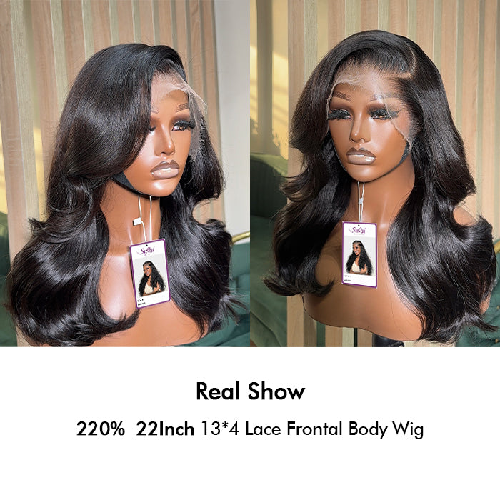 Custom High Density | Body Lace Wig | Closure/Frontal