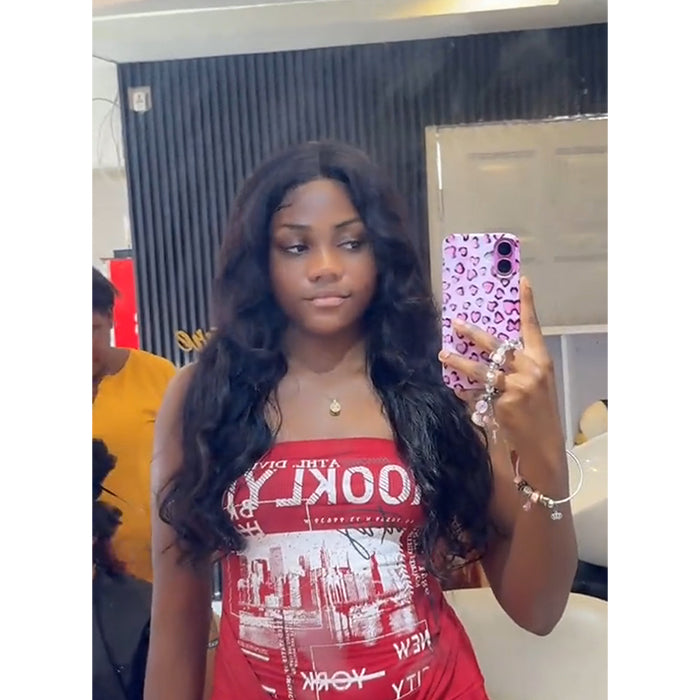 Influence Show | 24''Body Wave Wig | Glueless Frontal Wig 13×4 Lace