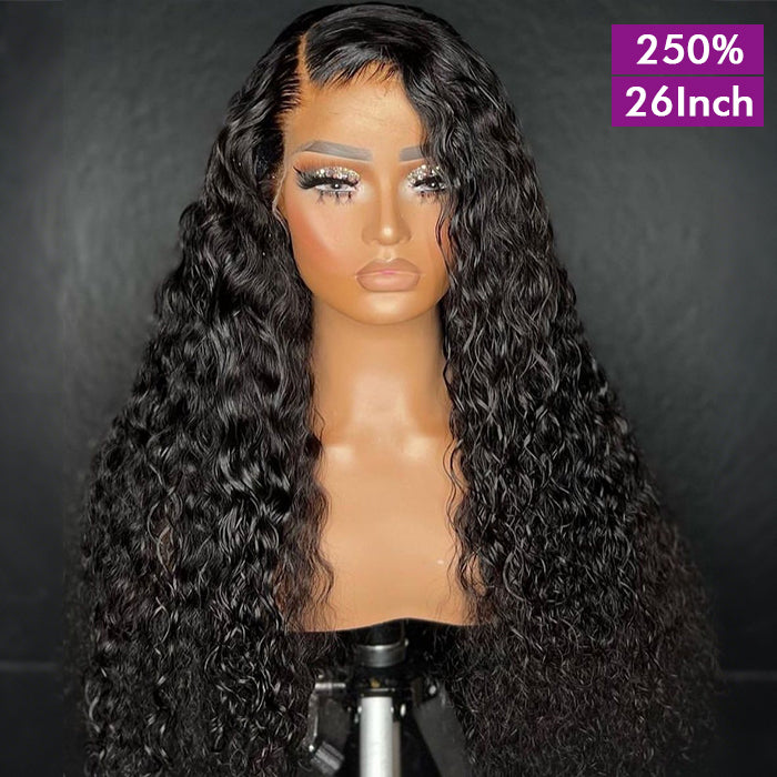Custom High Density | Water Wave Lace Wig | Closure/Frontal