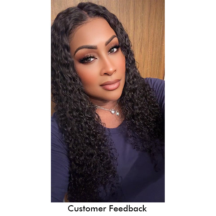 Real Show | Deep Wave Wig |  Frontal/Closure HD Lace Or Glueless (10-32'')