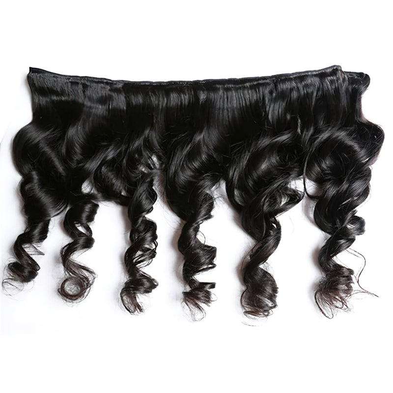 Loose Wave Hair 3 Bundles With 4x4 Lace Closure Best Virgin Human Hair