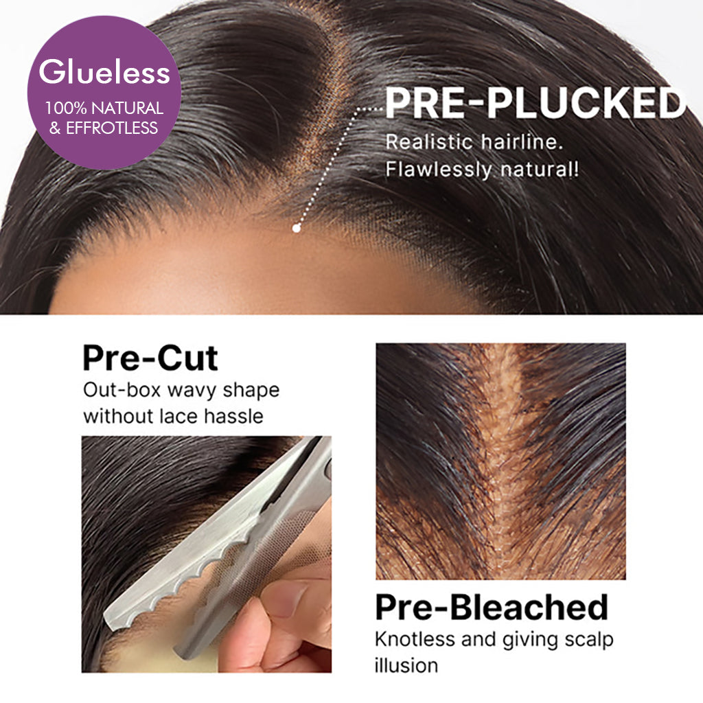 Influencer Show |14''Curly Wig | Glueless Closure 5×5 Lace