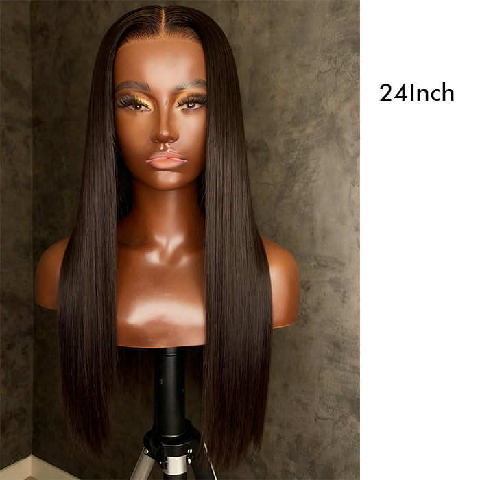Wholesale Price | 24'' Straight Wig | Glueless Closure 5*5 Lace