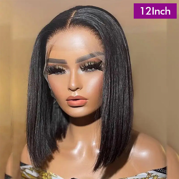 Real Show | Super Double Drawn Bob Wig | Frontal/Closure HD Lace Or Glueless (8-16'')