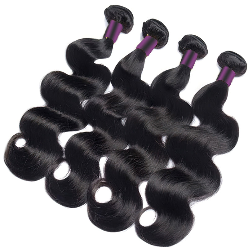 Body Wave Bundle Deals Grade 9A Brazilian Virgin Human Hair Weaves