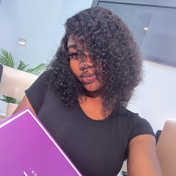 Influencer Show |16''Curly Wig | Glueless Closure 5×5 Lace