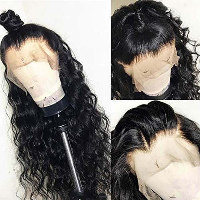 2 Glueless Wigs Set | 22'' 13x4 HD Lace Frontal Loose Wave Wig+22'' 4x4 Lace Closure Straight Wig