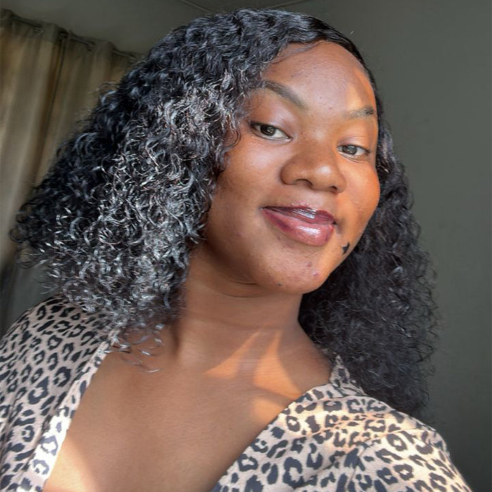 Influencer Show |14''Curly Wig | Glueless Closure 5×5 Lace
