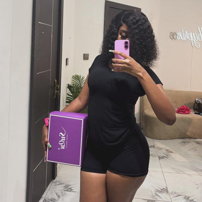 Influencer Show |16''Curly Wig | Glueless Closure 5×5 Lace