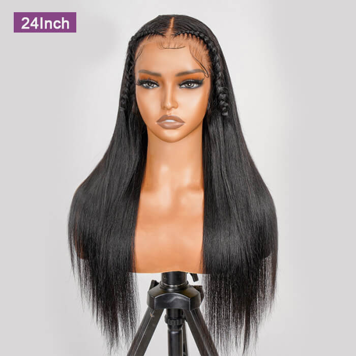 Stylist Braided Wigs Short Bob Wig 13x4 Lace Front Human Hair Wig