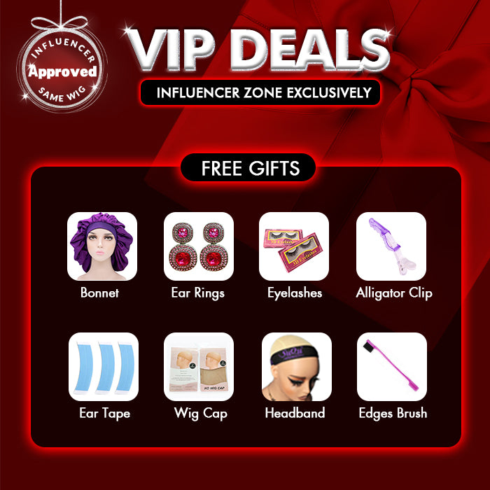 Influencer Show | Pixie Cut Curly Wig |99J Red Wine Color Wig | Glueless Frontal 13x4 Lace