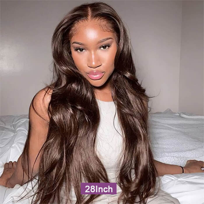 Real Show |#4 Body Wave Wig |  Frontal/Closure Glueless (12-32'')
