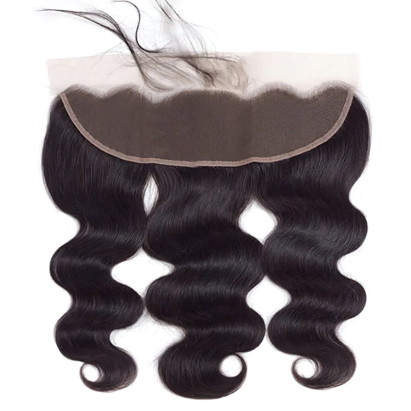 Transparent Lace Frontal Body Wave 13x4 Ear to Ear Lace Frontal Human Hair 12A Best Quality