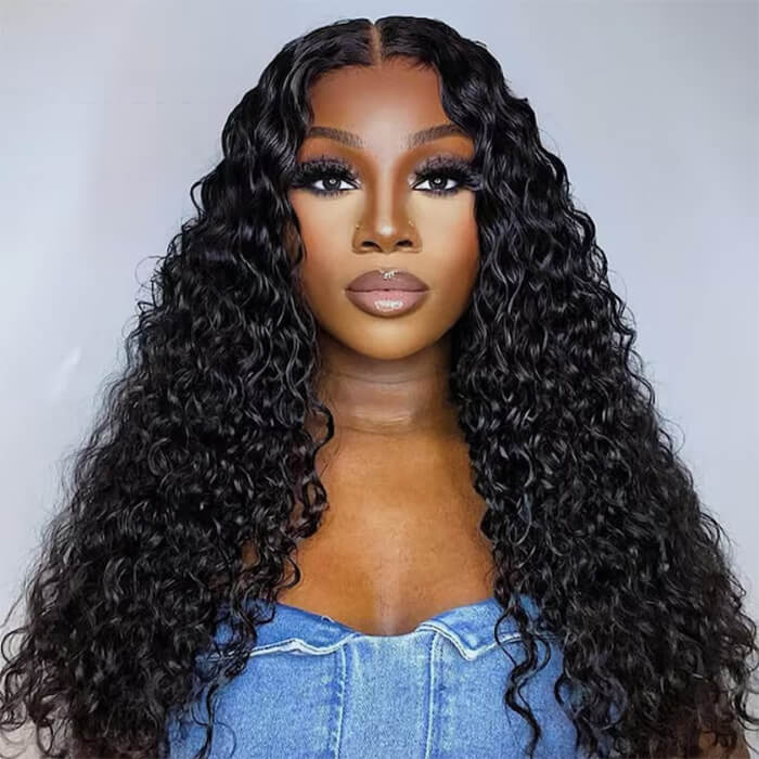 2x6 5x5 Water Wave Lace Wigs 100% High Quality Virgin Human Hair Wigs