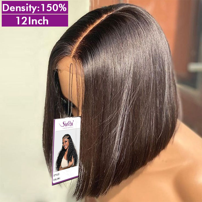 Wholesale Price | Bob Wig |  Frontal/Closure HD Lace Glueless (8-16'')