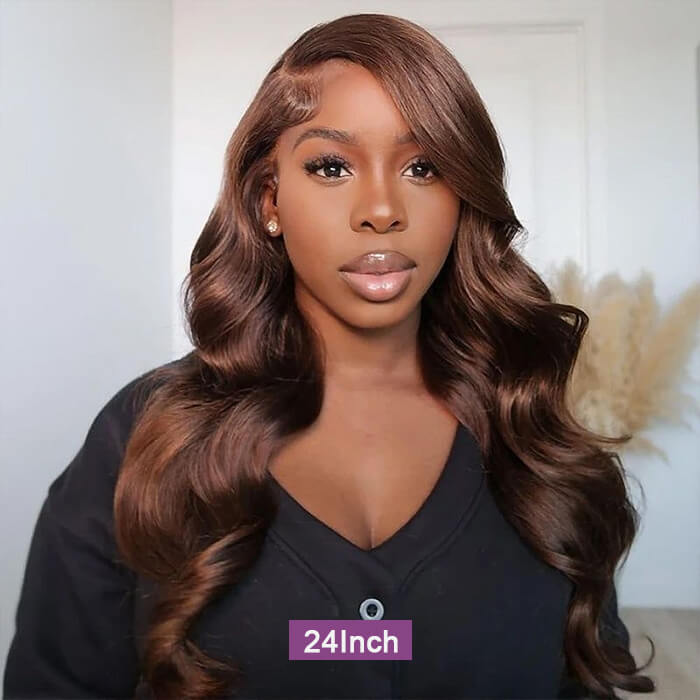 Real Show |#4 Body Wave Wig |  Frontal/Closure Glueless (12-32'')