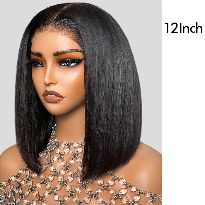 Real Show | Super Double Drawn Bob Wig | Frontal/Closure HD Lace Or Glueless (8-16'')