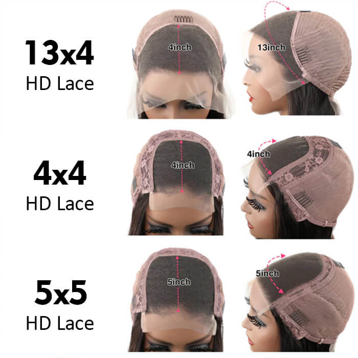 Real Show |4C Edge Hairline | Curly Wig | Frontal/Closure HD Lace Or Glueless (14-32'')