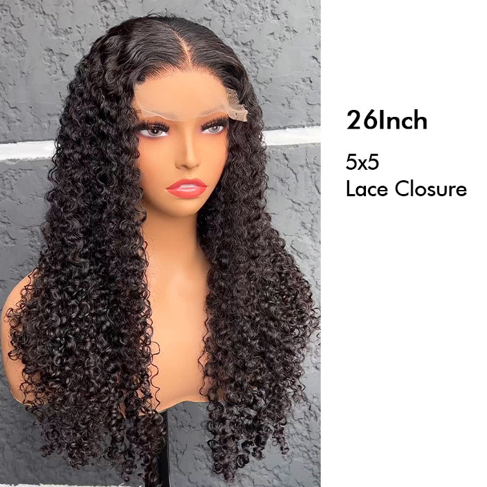 Real Show | Curly Wig |  Frontal/Closure HD Lace Or Glueless (10-32'')