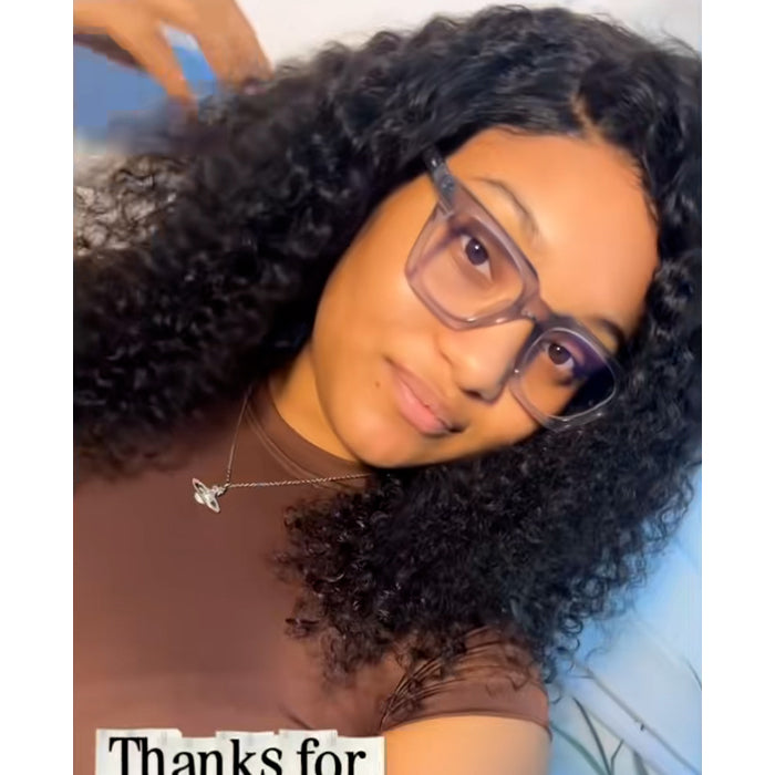 Influencer Show | 22''Curly Wig | Glueless Frontal Wig 13×4 Lace
